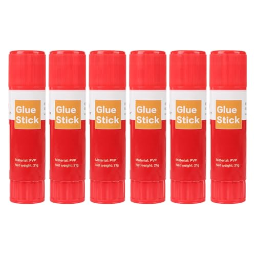 Gramigg 6pcs 3D Drucker Klebstöcke PVP Kleber 3D Druckerkleber Hitzebett Kleber Für Haftkleber 3D Druckerdruckbett von Gramigg