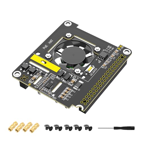 Gramigg Fortschrittliche GPIO-Erweiterungsplatine für PC Power Over Ethernet HAT Schnittstellen Board verbessert Computernetzwerk von Gramigg