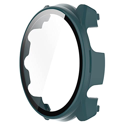Gramigg Smartwatch-Gehäuse, Hartglasfolie, PC, hart, geeignet für Forerunner965 Bildschirm Bumper-Shell Protector-Shockproof von Gramigg