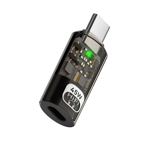 Gramigg Tragbare 8-polige Buchse auf USB-C-Stecker, Adapterstecker mit Wärmeregulierung und Funktionen für Reisen Gramigg Tragbare 8-polige Buchse auf USB-C-Stecker, Adapterstecker mit Wärmeregulierung und Funktionen für Reisen von Gramigg