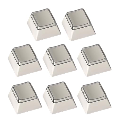 Originale Höhe Blanked Keycaps 8 Stück/Set für mechanische Tastaturen für Bürogebrauch Gaming und Tastaturprojekte von Gramigg