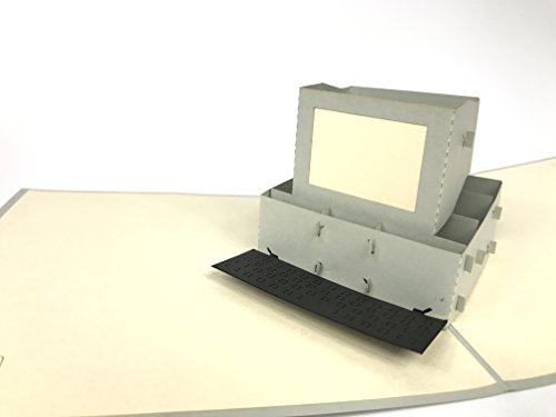 Computer PC Apple Dell Geburtstag Kuchen rot 3D Pop up Grußkarten Jahrestag Baby Geburtstag Ostern Halloween Mutter Vater New Home NEW YEAR Thanksgiving Valentine Hochzeit Weihnachten von GrandGift