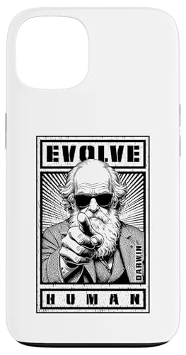 Charles Darwin Evolutionspropaganda Entwickle die Humanwissenschaft Hülle für iPhone 13 von Grandio Design Funny Scientific Science Gifts