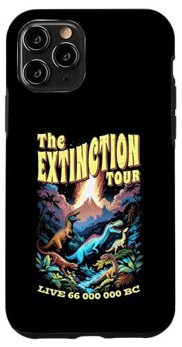 Dinosaurier Extinction Tour Lustig Vintage Paläontologie Wissenschaft Hülle für iPhone 11 Pro von Grandio Design Funny Scientific Science Gifts