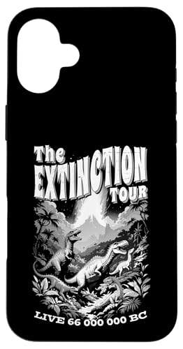 Dinosaurier Extinction Tour Lustig Vintage Paläontologie Wissenschaft Hülle für iPhone 16 Plus von Grandio Design Funny Scientific Science Gifts