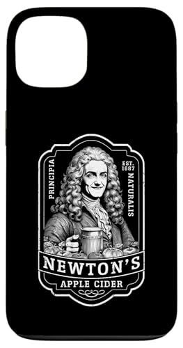 Funny Physics Isaac Newton Apfelwein, Vintage-Label, Wissenschaft Hülle für iPhone 13 von Grandio Design Funny Scientific Science Gifts