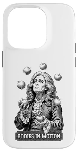 Funny Physics Isaac Newton Apple Jonglieren Motion Science Hülle für iPhone 14 Pro von Grandio Design Funny Scientific Science Gifts