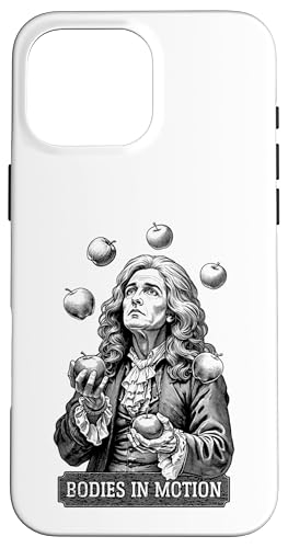 Funny Physics Isaac Newton Apple Jonglieren Motion Science Hülle für iPhone 16 Pro Max von Grandio Design Funny Scientific Science Gifts