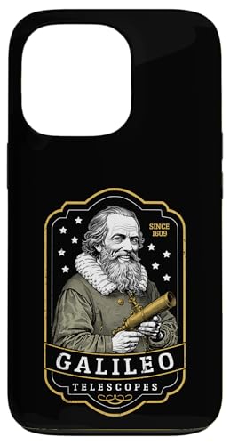 Galileo Galilei Teleskope Lustige Astronomie Vintage Wissenschaft Hülle für iPhone 13 Pro von Grandio Design Funny Scientific Science Gifts