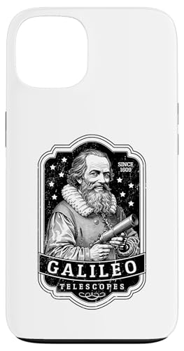 Galileo Galilei Teleskope Lustige Astronomie Vintage Wissenschaft Hülle für iPhone 13 Galileo Galilei Teleskope Lustige Astronomie Vintage Wissenschaft Hülle für iPhone 13 von Grandio Design Funny Scientific Science Gifts