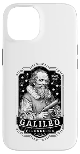 Galileo Galilei Teleskope Lustige Astronomie Vintage Wissenschaft Hülle für iPhone 14 von Grandio Design Funny Scientific Science Gifts