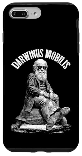 Lustige Charles Darwin Schildkröte Darwinus Mobilis Evolution Hülle für iPhone 7 Plus/8 Plus von Grandio Design Funny Scientific Science Gifts