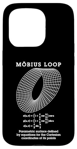 Mobius Loop Moebius Strip Band Mathematiklehrer Nerd Wissenschaft Hülle für iPhone 15 Pro von Grandio Design Funny Scientific Science Gifts