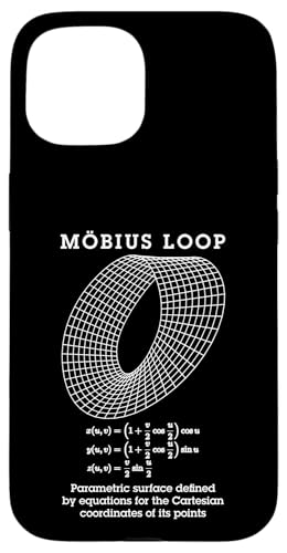 Mobius Loop Moebius Strip Band Mathematiklehrer Nerd Wissenschaft Hülle für iPhone 15 von Grandio Design Funny Scientific Science Gifts