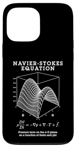 Navier Stokes Gleichung Physik Mathematiklehrer Nerdy Science Hülle für iPhone 13 Pro Max von Grandio Design Funny Scientific Science Gifts