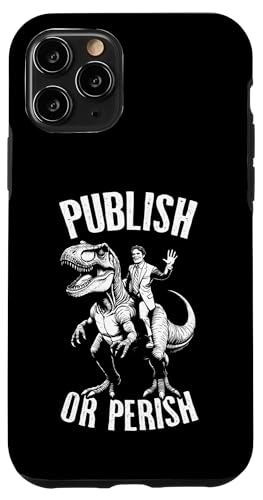 Publish Or Perish Trex Scientific Research Scientist Zitat Hülle für iPhone 11 Pro von Grandio Design Funny Scientific Science Gifts