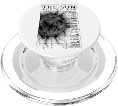 Sun Helios Solarphysik Astronomie Wissenschaft STEM-Diagramm PopSockets PopGrip für MagSafe Sun Helios Solarphysik Astronomie Wissenschaft STEM-Diagramm PopSockets PopGrip für MagSafe von Grandio Design Funny Scientific Science Gifts