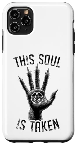Demon Hand This Soul Is Taken Goth Devil Pentagramm Halloween Hülle für iPhone 11 Pro Max Demon Hand This Soul Is Taken Goth Devil Pentagramm Halloween Hülle für iPhone 11 Pro Max von Grandio Design Halloween Horror