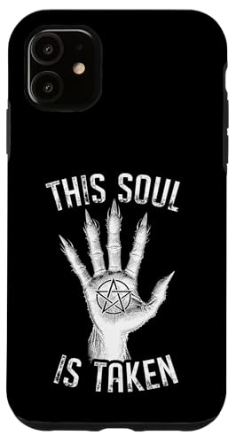 Demon Hand This Soul Is Taken Goth Devil Pentagramm Halloween Hülle für iPhone 11 Demon Hand This Soul Is Taken Goth Devil Pentagramm Halloween Hülle für iPhone 11 von Grandio Design Halloween Horror