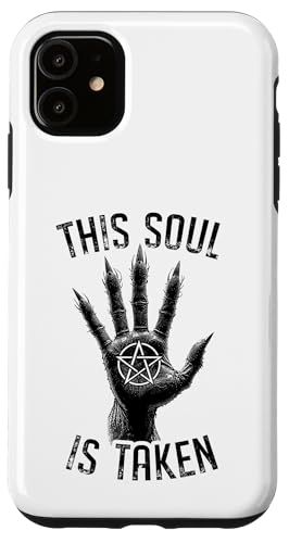 Demon Hand This Soul Is Taken Goth Devil Pentagramm Halloween Hülle für iPhone 11 Demon Hand This Soul Is Taken Goth Devil Pentagramm Halloween Hülle für iPhone 11 von Grandio Design Halloween Horror