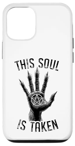 Demon Hand This Soul Is Taken Goth Devil Pentagramm Halloween Hülle für iPhone 12/12 Pro Demon Hand This Soul Is Taken Goth Devil Pentagramm Halloween Hülle für iPhone 12/12 Pro von Grandio Design Halloween Horror