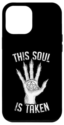 Demon Hand This Soul Is Taken Goth Devil Pentagramm Halloween Hülle für iPhone 12 Pro Max Demon Hand This Soul Is Taken Goth Devil Pentagramm Halloween Hülle für iPhone 12 Pro Max von Grandio Design Halloween Horror