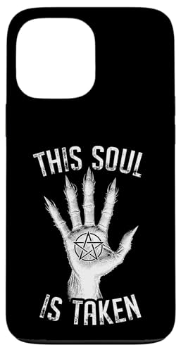 Demon Hand This Soul Is Taken Goth Devil Pentagramm Halloween Hülle für iPhone 13 Pro Max Demon Hand This Soul Is Taken Goth Devil Pentagramm Halloween Hülle für iPhone 13 Pro Max von Grandio Design Halloween Horror