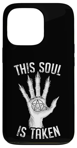 Demon Hand This Soul Is Taken Goth Devil Pentagramm Halloween Hülle für iPhone 13 Pro Demon Hand This Soul Is Taken Goth Devil Pentagramm Halloween Hülle für iPhone 13 Pro von Grandio Design Halloween Horror