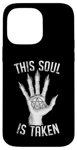 Demon Hand This Soul Is Taken Goth Devil Pentagramm Halloween Hülle für iPhone 14 Pro Max Demon Hand This Soul Is Taken Goth Devil Pentagramm Halloween Hülle für iPhone 14 Pro Max von Grandio Design Halloween Horror