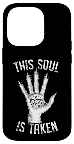 Demon Hand This Soul Is Taken Goth Devil Pentagramm Halloween Hülle für iPhone 14 Pro Demon Hand This Soul Is Taken Goth Devil Pentagramm Halloween Hülle für iPhone 14 Pro von Grandio Design Halloween Horror