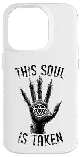 Demon Hand This Soul Is Taken Goth Devil Pentagramm Halloween Hülle für iPhone 14 Pro Demon Hand This Soul Is Taken Goth Devil Pentagramm Halloween Hülle für iPhone 14 Pro von Grandio Design Halloween Horror