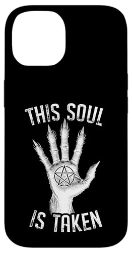 Demon Hand This Soul Is Taken Goth Devil Pentagramm Halloween Hülle für iPhone 14 Demon Hand This Soul Is Taken Goth Devil Pentagramm Halloween Hülle für iPhone 14 von Grandio Design Halloween Horror