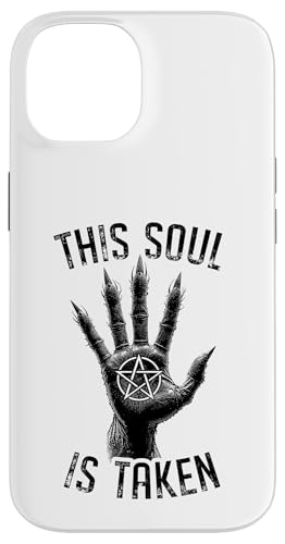 Demon Hand This Soul Is Taken Goth Devil Pentagramm Halloween Hülle für iPhone 14 Demon Hand This Soul Is Taken Goth Devil Pentagramm Halloween Hülle für iPhone 14 von Grandio Design Halloween Horror