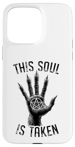 Demon Hand This Soul Is Taken Goth Devil Pentagramm Halloween Hülle für iPhone 15 Pro Max Demon Hand This Soul Is Taken Goth Devil Pentagramm Halloween Hülle für iPhone 15 Pro Max von Grandio Design Halloween Horror