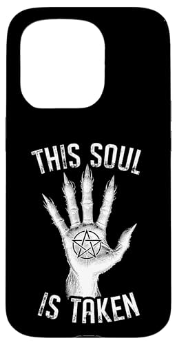 Demon Hand This Soul Is Taken Goth Devil Pentagramm Halloween Hülle für iPhone 15 Pro Demon Hand This Soul Is Taken Goth Devil Pentagramm Halloween Hülle für iPhone 15 Pro von Grandio Design Halloween Horror