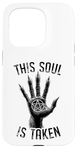 Demon Hand This Soul Is Taken Goth Devil Pentagramm Halloween Hülle für iPhone 15 Pro Demon Hand This Soul Is Taken Goth Devil Pentagramm Halloween Hülle für iPhone 15 Pro von Grandio Design Halloween Horror