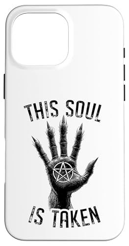 Demon Hand This Soul Is Taken Goth Devil Pentagramm Halloween Hülle für iPhone 16 Pro Max Demon Hand This Soul Is Taken Goth Devil Pentagramm Halloween Hülle für iPhone 16 Pro Max von Grandio Design Halloween Horror
