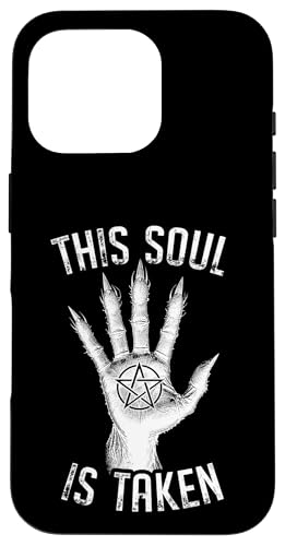 Demon Hand This Soul Is Taken Goth Devil Pentagramm Halloween Hülle für iPhone 16 Pro Demon Hand This Soul Is Taken Goth Devil Pentagramm Halloween Hülle für iPhone 16 Pro von Grandio Design Halloween Horror