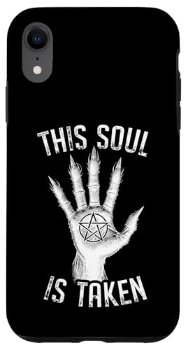 Demon Hand This Soul Is Taken Goth Devil Pentagramm Halloween Hülle für iPhone XR Demon Hand This Soul Is Taken Goth Devil Pentagramm Halloween Hülle für iPhone XR von Grandio Design Halloween Horror