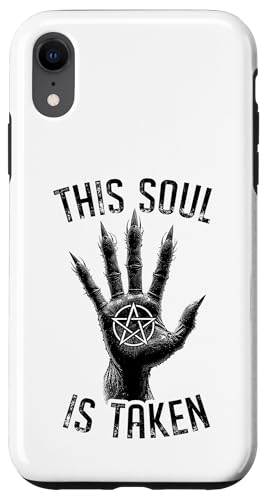 Demon Hand This Soul Is Taken Goth Devil Pentagramm Halloween Hülle für iPhone XR Demon Hand This Soul Is Taken Goth Devil Pentagramm Halloween Hülle für iPhone XR von Grandio Design Halloween Horror