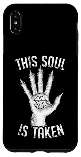 Demon Hand This Soul Is Taken Goth Devil Pentagramm Halloween Hülle für iPhone XS Max Demon Hand This Soul Is Taken Goth Devil Pentagramm Halloween Hülle für iPhone XS Max von Grandio Design Halloween Horror
