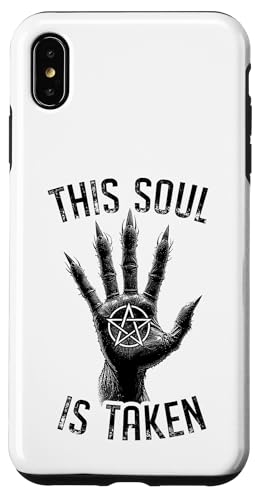 Demon Hand This Soul Is Taken Goth Devil Pentagramm Halloween Hülle für iPhone XS Max Demon Hand This Soul Is Taken Goth Devil Pentagramm Halloween Hülle für iPhone XS Max von Grandio Design Halloween Horror