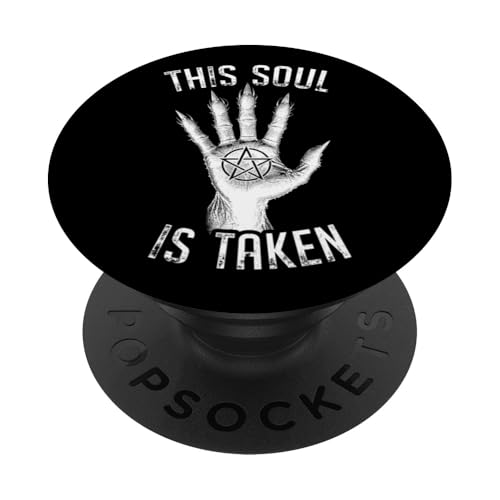 Demon Hand This Soul Is Taken Goth Devil Pentagramm Halloween PopSockets Klebender PopGrip Demon Hand This Soul Is Taken Goth Devil Pentagramm Halloween PopSockets Klebender PopGrip von Grandio Design Halloween Horror