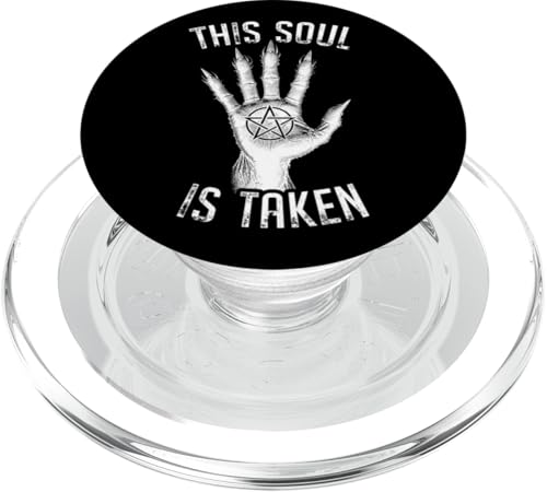 Demon Hand This Soul Is Taken Goth Devil Pentagramm Halloween PopSockets PopGrip für MagSafe Demon Hand This Soul Is Taken Goth Devil Pentagramm Halloween PopSockets PopGrip für MagSafe von Grandio Design Halloween Horror