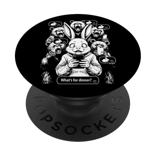 Gruppenchat Lustiges Kaninchen Dinner Hungry Bears Handy PopSockets Klebender PopGrip Gruppenchat Lustiges Kaninchen Dinner Hungry Bears Handy PopSockets Klebender PopGrip von Grandio Design Political Sarcasm Humor