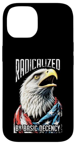 Radikalisiert von Basic Decency American Bald Eagle, Flagge der USA Hülle für iPhone 14 Radikalisiert von Basic Decency American Bald Eagle, Flagge der USA Hülle für iPhone 14 von Grandio Design Political Sarcasm Humor
