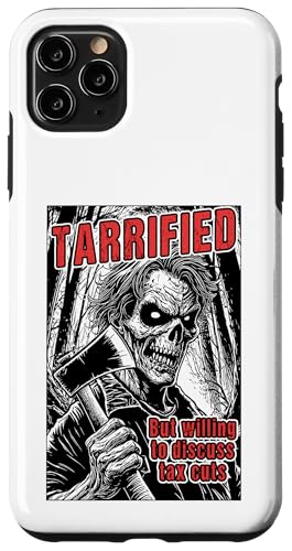 Tarrified Funny Gothic Horror Axt Tax Cuts Zombie Politik Hülle für iPhone 11 Pro Max Tarrified Funny Gothic Horror Axt Tax Cuts Zombie Politik Hülle für iPhone 11 Pro Max von Grandio Design Political Sarcasm Humor
