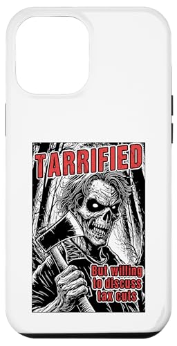 Tarrified Funny Gothic Horror Axt Tax Cuts Zombie Politik Hülle für iPhone 12 Pro Max Tarrified Funny Gothic Horror Axt Tax Cuts Zombie Politik Hülle für iPhone 12 Pro Max von Grandio Design Political Sarcasm Humor