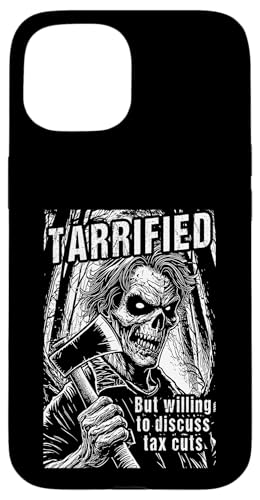 Tarrified Funny Gothic Horror Axt Tax Cuts Zombie Politik Hülle für iPhone 15 Tarrified Funny Gothic Horror Axt Tax Cuts Zombie Politik Hülle für iPhone 15 von Grandio Design Political Sarcasm Humor