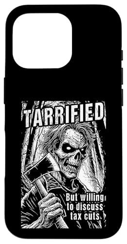 Tarrified Funny Gothic Horror Axt Tax Cuts Zombie Politik Hülle für iPhone 16 Pro Tarrified Funny Gothic Horror Axt Tax Cuts Zombie Politik Hülle für iPhone 16 Pro von Grandio Design Political Sarcasm Humor